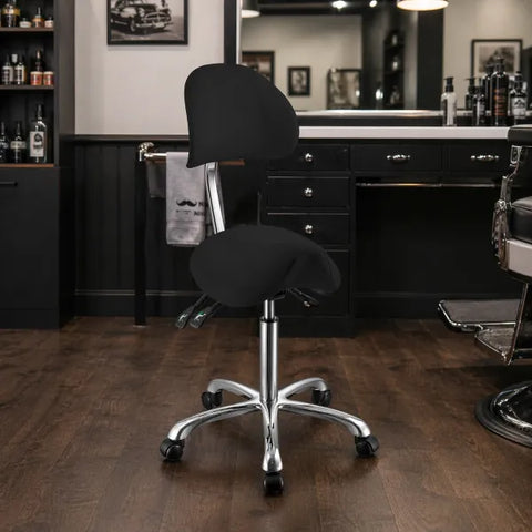 Sattelhocker Noble mit ergonomischem Design und Rückenlehne - Tiptop - Einrichtung