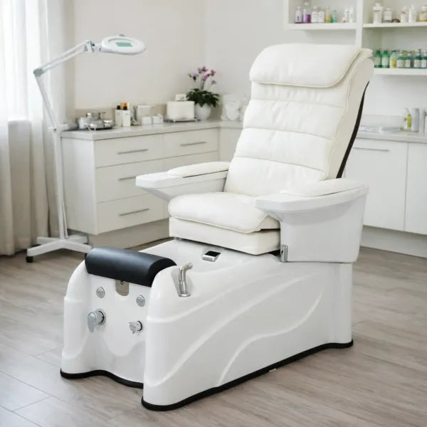 Luxuriöser SPA-Pediküre-Sessel mit Waschbecken, Shiatsu-Massage und Fußwanne - Ease Luxus-Pediküre-Stuhl