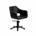 Luxuriöser Friseurstuhl WEDGE in Schwarz mit einteiligem Sitz und hydraulischer Bedienung