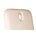 Beige DRACO electric cosmetic bed backrest with integrated handle.