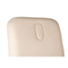 Beige DRACO electric cosmetic spa bed backrest with single-motor design