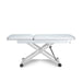 DRACO electric cosmetic table, professional massage and spa bed with 1 motor, white adjustable lift on wheels