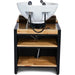 Friseur Waschbecken in Schwarzes Design, Friseurwaschbecken Basil-b-u - Tiptop - Einrichtung