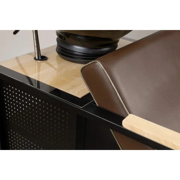 Friseur Waschbecken in Schwarzes Design, Friseurwaschbecken Basil-b-u - Tiptop - Einrichtung