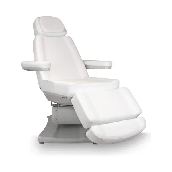 Drehbarer Elektrischer Kosmetikliege mit 4 Motoren, Behandlungsliege Aries-4, Luxus Kosmetikstuhl in elegantem Design.