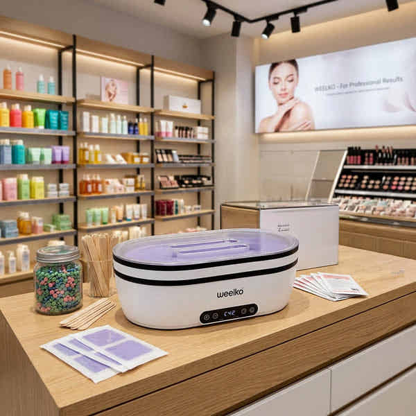 Paraffin-Wachserhitzer SILKY 2L + 4,5L – Profi-Gerät für Hände & Füße, Temperaturregelung, LED-Display, Touchpanel