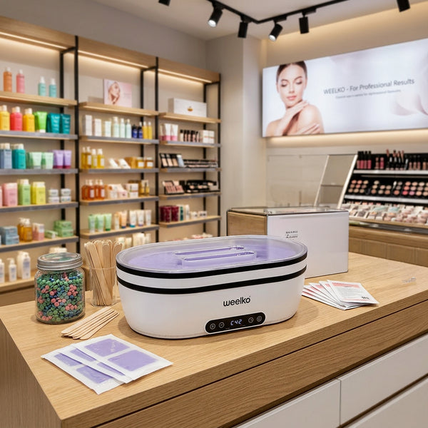 Paraffin-Wachserhitzer SILKY 2L + 4,5L – Profi-Gerät für Hände & Füße, Temperaturregelung, LED-Display, Touchpanel