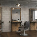 Friseur Bedienplatz, Friseurarbeitsplatz Flesso, Styling-Einheit für Friseursalons und Barbershops - Tiptop - Einrichtung