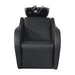 Friseur Waschbecken in Schwarz, Friseurwaschbecken Wisp Power mit ergonomischem Design und hochwertiger Mischbatterie.