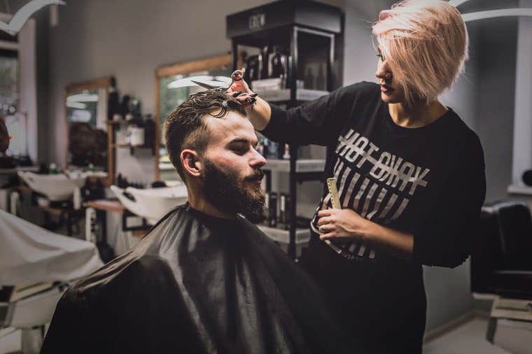 Friseureinrichtung die von Ihnen gewählte -Tiptop-Einrichtung
