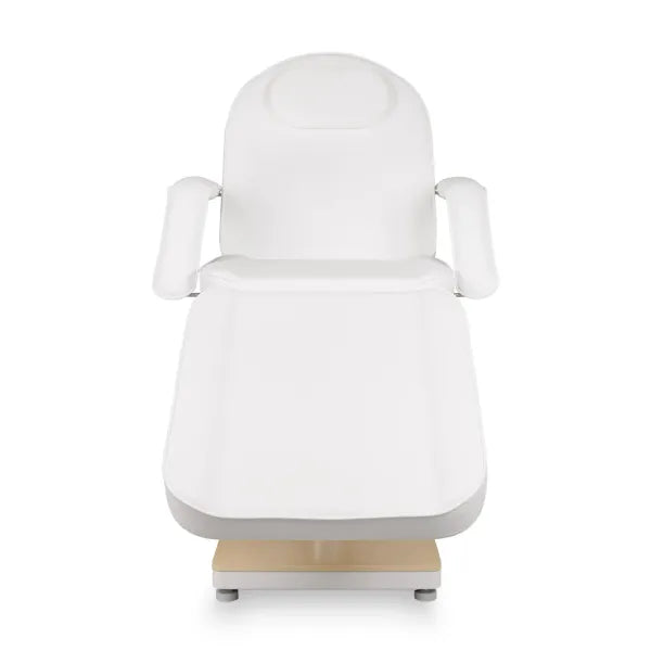 Hydraulische Kosmetikliege Gemini mit verstellbarer Rückenlehne, Fußteil, PU-Bezug, Kopfstütze abnehmbar, 300 kg