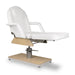 Hydraulische Kosmetikliege mit verstellbarer Rückenlehne (4 Rastpositionen) und Fußteil, PU-Bezug, 300 kg Tragkraft, Kopfkissen abnehmbar