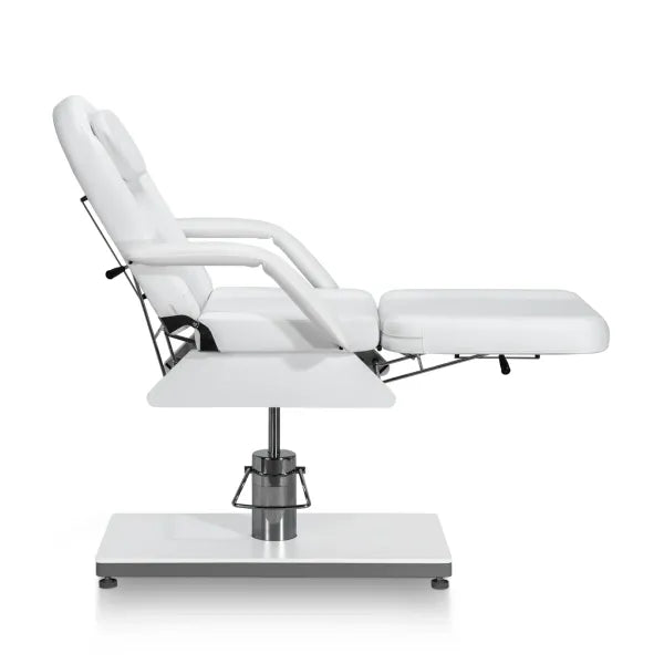 Hydraulische Kosmetikliege Gemini verstellbare Rückenlehne und Fußteil, PU-Bezug, 300 kg Tragkraft, Kopfkissen abnehmbar
