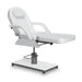 Hydraulische Kosmetikliege Gemini: Rückenlehne mit vier Raststufen, verstellbares Fußteil, PU-Bezug, Kopfkissen abnehmbar