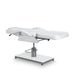 Hydraulische Behandlungsliege mit verstellbarer Rückenlehne, Fußteil, PU-Bezug, 300 kg Tragkraft, abnehmbares Kopfteil.