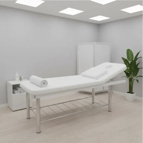 Kosmetikliege, Therapieliege Sirp, Behandlungsliege in Weiß - Professionelle Ausrüstung für SPA und Beauty-Zentren - Tiptop - Einrichtung