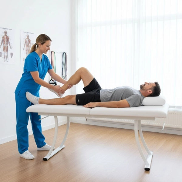 Kosmetikliege Mulip, Behandlungsliege in Weiß - Professionelles SPA - Tiptop - Einrichtung