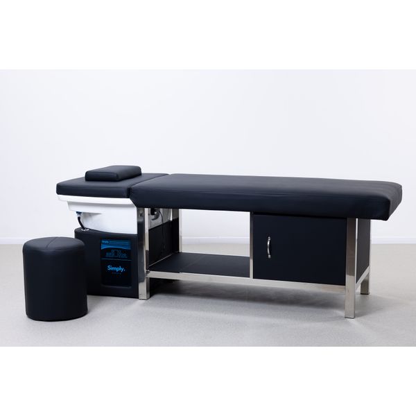 SIMPLY Head Spa Liege mit Keramikbecken – professionelle Kopfhaut-Wellness-Behandlungsstation