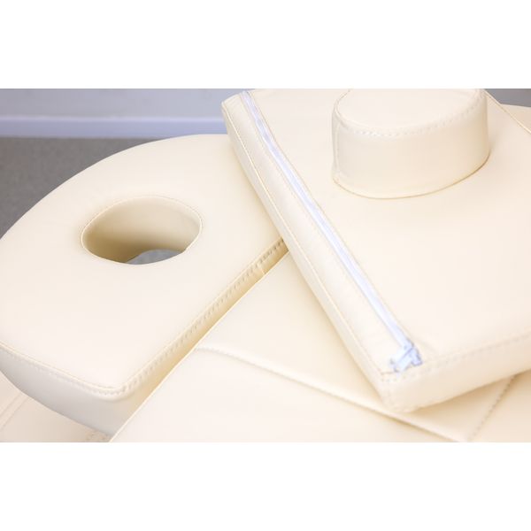 SIMPLY Head Spa Liege Weiß – luxuriöse Kopfspa-Behandlungsstation mit Acryl-Schale für Spa & Wellness.