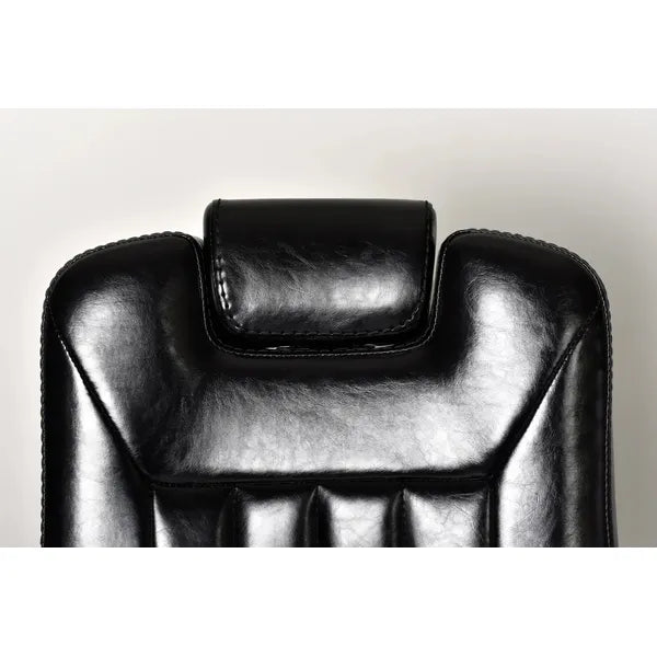 Luxuriöser Barber stuhl Kale-B in Schwarz, ideal für stilvolle Salons und hochwertige Herrenfrisuren.