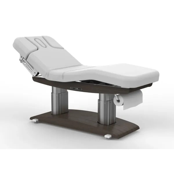 Elektrische Massageliege Lips mit 4 Motoren, Heizfunktion, Matratze aus einem Stück mit drei Sektionen, Kopfstütze