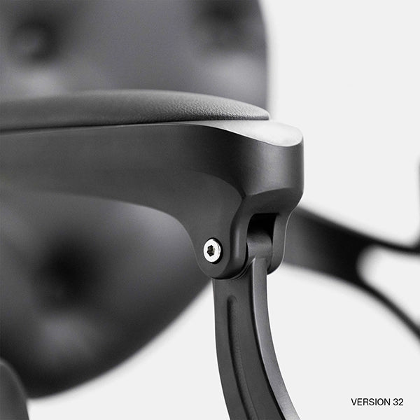 Barber stuhl in elegantem Schwarz, Herren Friseurstuhl Mae, Barbershop stuhl - Tiptop - Einrichtung