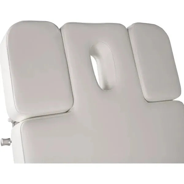 Elektrische Massageliege mit 4 Motoren, Massagetisch mit Heizfunktion, LED, Behandlungsliege Virgo in modernem Design.