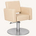 Friseurstuhl Flirty – eleganter Profi-Friseurstuhl mit Hydraulikpumpe, beiges Polster, moderner Salonkomfort