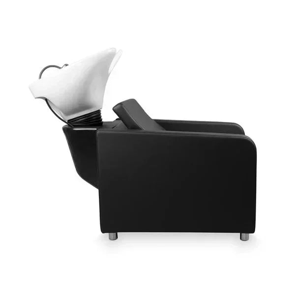 3x Friseurstuhl Dora und 3x Friseur Waschbecken Noe - Tiptop - Einrichtung