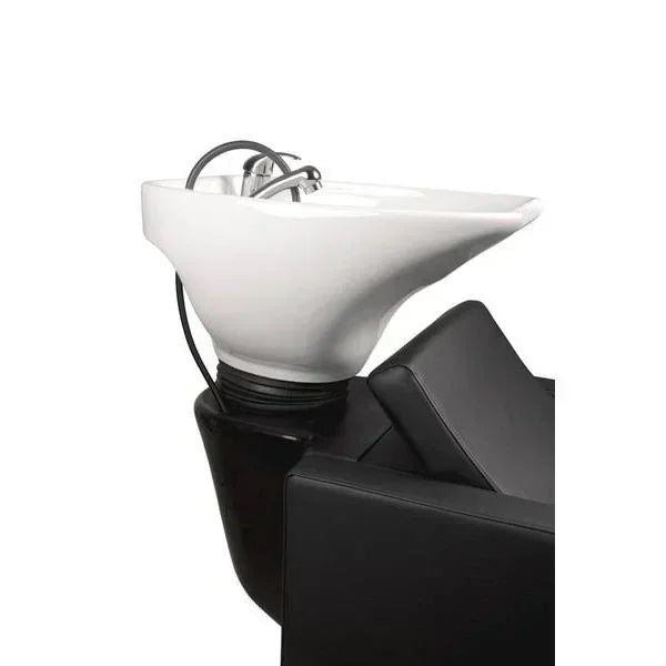 3x Friseurstuhl Dora und 3x Friseur Waschbecken Noe - Tiptop - Einrichtung