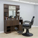 Friseur Bedienplatz, Barbiersalon Bedienplatz Oke-bbc – Herren Friseurstuhl, Barberstuhl Vintage Clint - Tiptop - Einrichtung