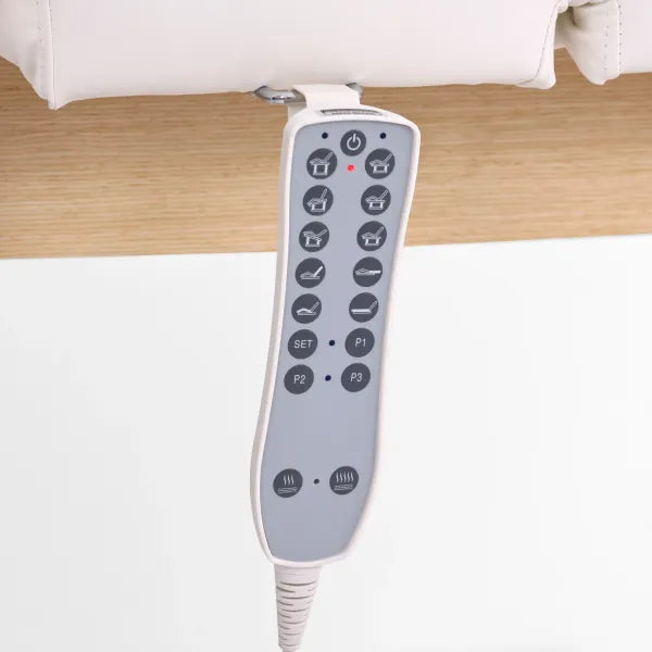 Fernbedienung der Elektrischen Massageliege TROCH+ Premium Spa-Liege mit 4 Motoren und Heizung