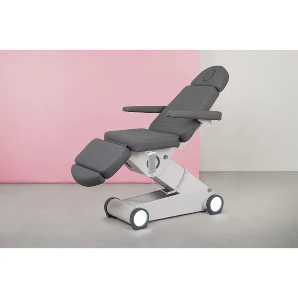 Kosmetikliege elektrisch mit 4 Motoren, Behandlungsliege B-Light, Kosmetikstuhl