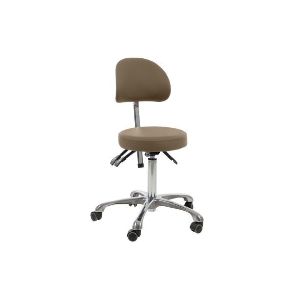Rollhocker mit verstellbarer Rückenlehne und ergonomischem Design - Tiptop - Einrichtung