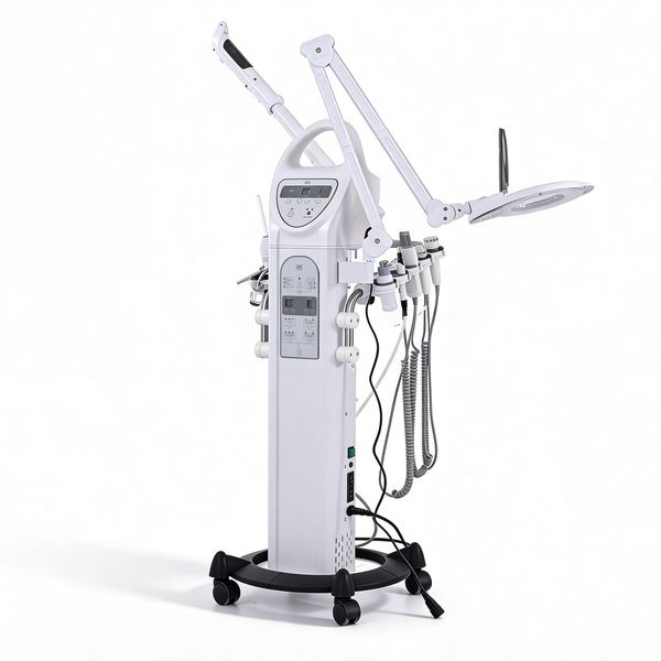 Profi Beauty Tower H5050: 9-in-1 Kosmetikgerät mit Ultraschall, Hochfrequenz und Vapozon