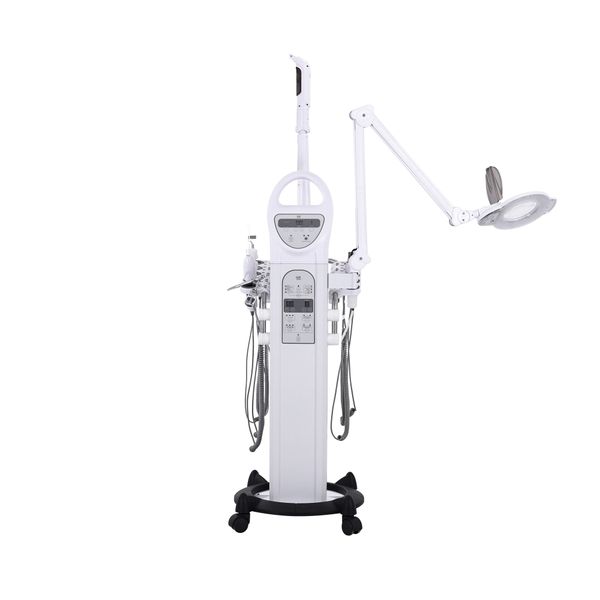 H5050 Profi Beauty Tower – 9-in-1 Kosmetikgerät mit Ultraschall, Hochfrequenz & Vapozon, rollbarer Stand