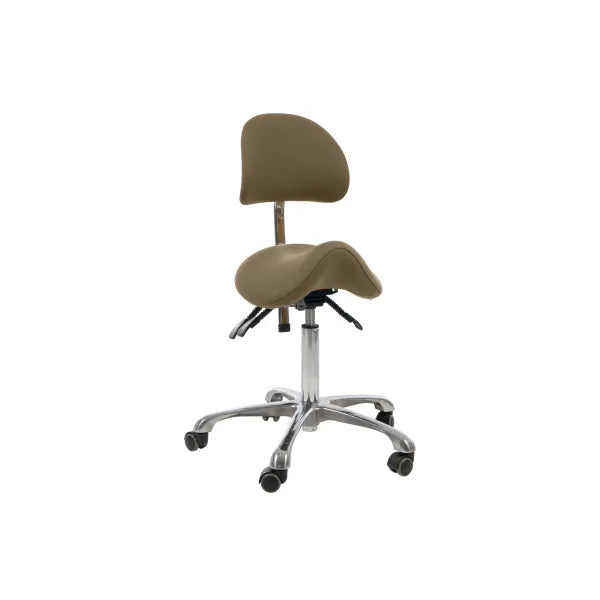 Sattelhocker Noble mit ergonomischem Design und Rückenlehne - Tiptop - Einrichtung