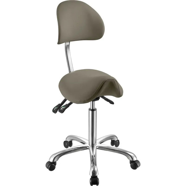 Sattelhocker Noble mit ergonomischem Design und Rückenlehne - Tiptop - Einrichtung