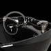 Friseur Waschbecken Kalani-Air mit elektrischer Fußstütze und Massagefunktion – ergonomisch, modern.