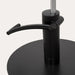 Friseurstuhl LIRA mit Hydraulik – schwarze Basis, Hebel, ergonomisch & stabil