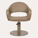 Friseurstuhl LIRA mit Hydraulik – ergonomisch, stabil & komfortabel, beige Lederoptik im Salon
