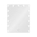 Kosmetikspiegel Shine mit LED-Beleuchtung eleganter Schminkspiegel – 15 LED-Kuppeln, USB-Ladeanschluss, 3000–6000K