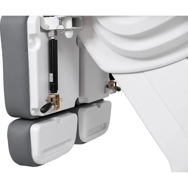 Komfortabler Fußpflegestuhl elektrisch mit 3 Motoren, Pediküre Stuhl Serenity für optimale Behandlungen.
