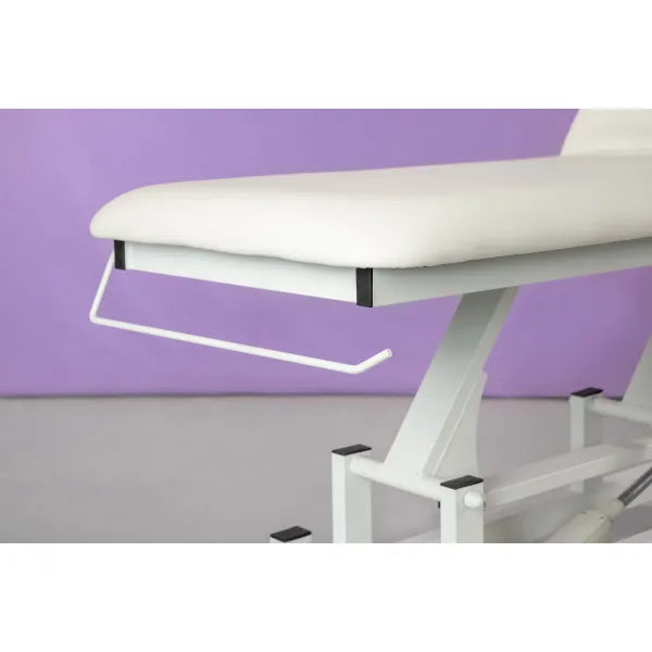 Vital electric massage table with one motor, height-adjustable treatment bed for clinics and spas.