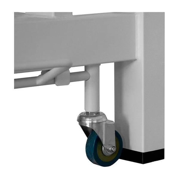 Elektrische Massageliege in graphitgrau mit höhenverstellbarem Motor - Tiptop - Einrichtung