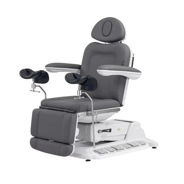 Elektrischer Gynäkologiestuhl SIMUS GYN WKE036.4.A66.GYN - 4 Motoren, Antigravity, Drehbar, 180 kg Belastbarkeit