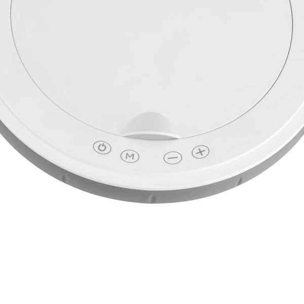 LED Lupenlampe WKL005 Widen+ – rundes Gehäuse mit Bedientasten (Power, M, -, +)