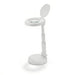 LED Lupenlampe 5x mit Tischfuß, dimmbar, 3 Lichtfarben, Profi Kosmetik Lampe Flip WKL006 im Standfuß