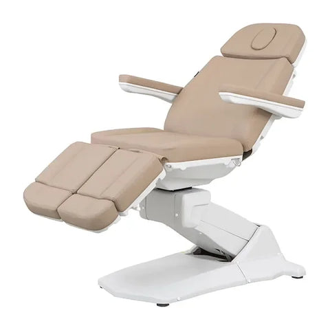 Eleganter Fußpflegestuhl elektrisch mit 3 Motoren, Pediküre stuhl medial-Smart für maximalen Komfort im Beautysalon.