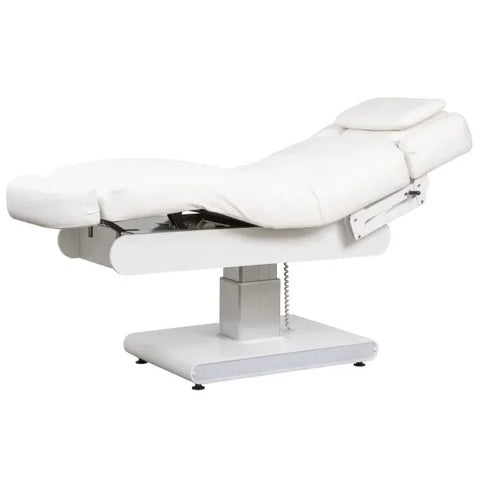 Leus elektrische Massageliege mit Heizfunktion, 3 Motoren, LED, Gesichtsausschnitt, PU-Bezug, Höhe 70–85 cm.